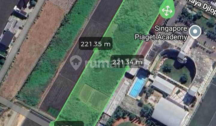 Tanah Besar Strategis Pinggir Jalan Raya Pusat Bisnis Solo Baru