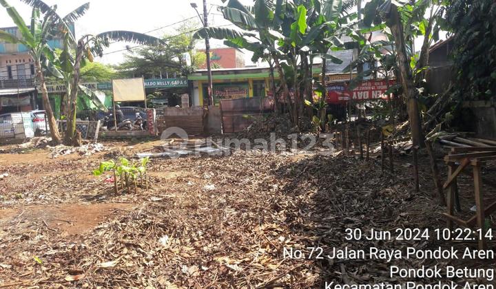 ️Land for Sale, Hook Position on Pondok Aren Raya, South Tangerang ️Land for Sale, Hook Position on Pondok Aren Raya, South Tangerang