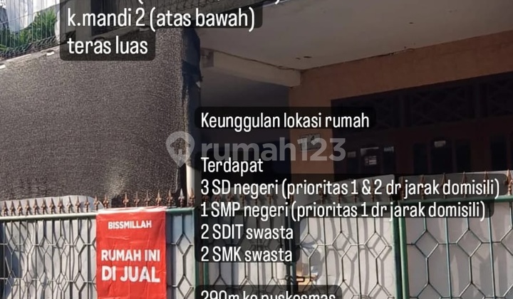 Rumah Bagus Di Perumahan Harapan Baru 1 Bekasi Barat SHM