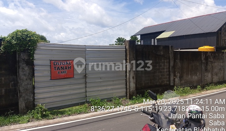 For Sale Land with Beach View