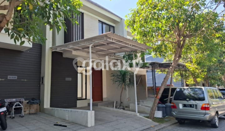 rumah asri  siap huni di north west citra land surabaya barat 1