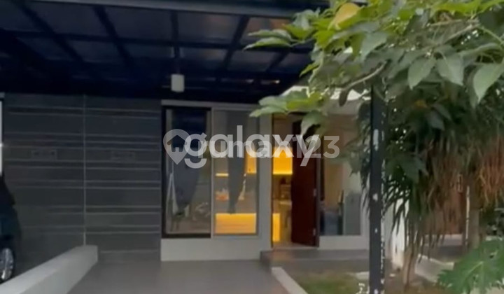 Rumah + furnish  siap huni di north west citra land surabaya barat