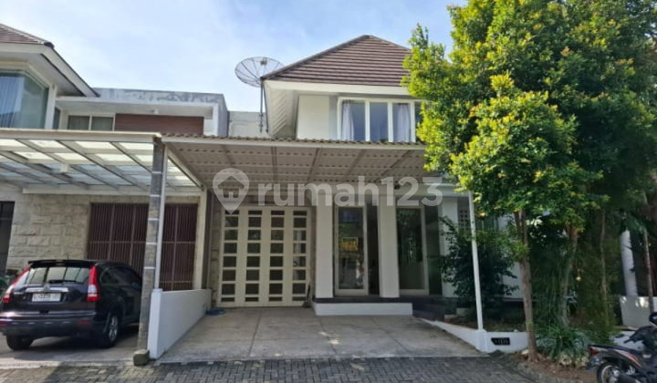 rumah 2 lantai siap huni di citra land surabaya barat