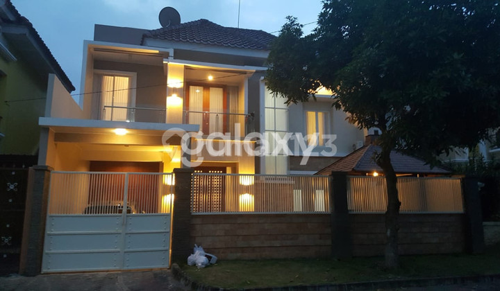 Rumah mewah full furnish Sby barat dekat citra land, pasar, tol sumo, pom, RS 1