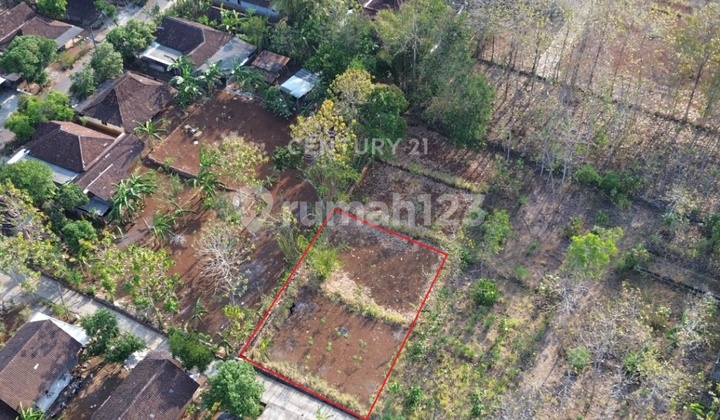 Tanah Luas 500 M2 Di Piyaman Gunungkidul Cocok Untuk Cluster