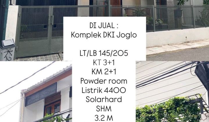 Dijual Rumah Siap Huni - Komplek Dki Joglo