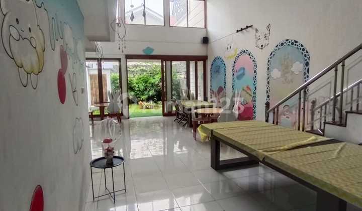 Mewah 2lantai Sayap Rajawali Lm10mtr Kt4+1 Km3+1 Car2gar2 Barat Shm Lt300 Lb300 Bisa Utk Kantor Juga