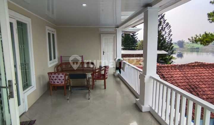 Rumah Lux Kolam Renang Pinggir Danau Tatar Pitaloka Full Furnished Ada Kolam Renang Lt 1200 Lb 600 Pt 11-01 2