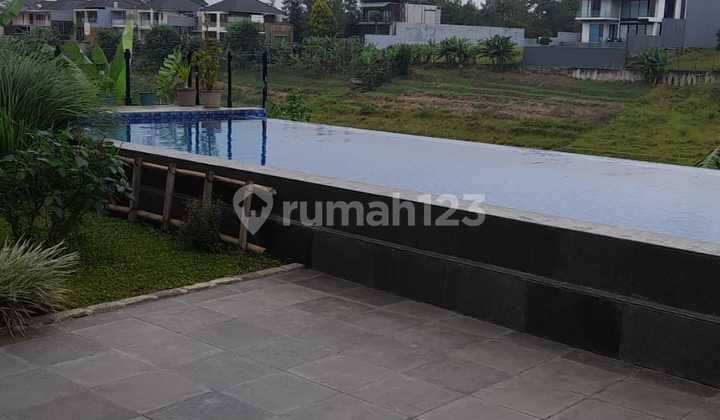 Rumah Kbp Lux Dan Mewah Lok View Danau Ada Kolam Reang , Furnished Lt 639 Lb 1000 Rk 12-03 2