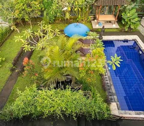 Villa Eksklusif Di Ubud Bali 3 Br Ada Private Pool Sudah Shm
