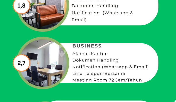 Virtual Office with Strategic Location in South Jakarta