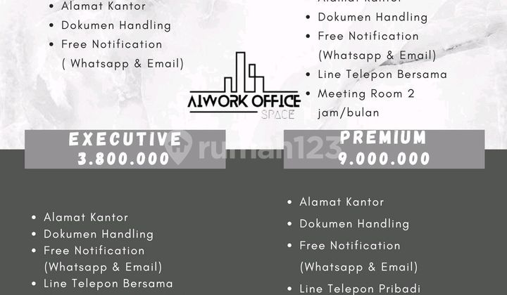 Virtual Office Jakarta Selatan Dengan Paket Lengkap Harga Pertahun 1