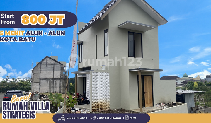 Hanya 1 Unit! Villa Full Furnish, Suasana Dingin, Free Kolam Renang, Investasi Paling Menarik! Hanya 1 Unit! Villa Full Furnish, Suasana Dingin, Free Kolam Renang, Investasi Paling Menarik!