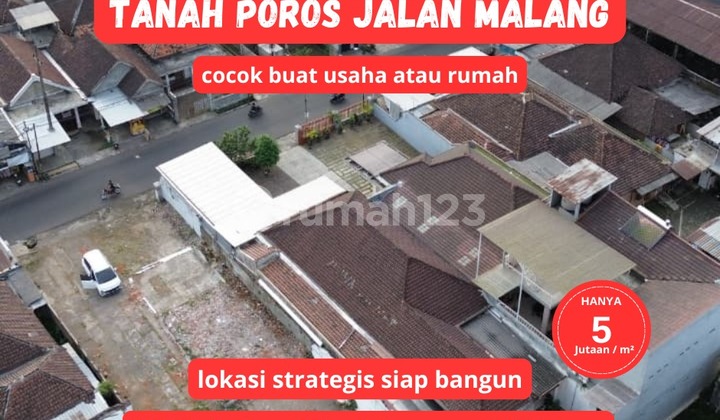 Kavling Siap Bangun, SHM Split, dekat Stasion Malang Kavling Siap Bangun, SHM Split, dekat Stasion Malang