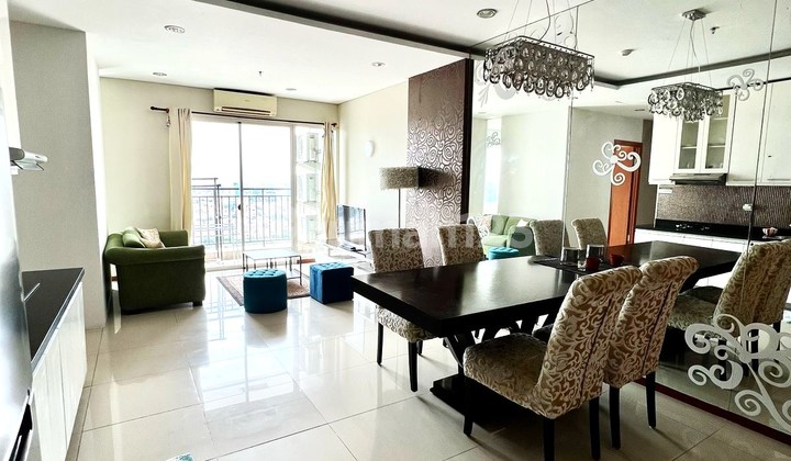 Apartemen Thamrin Residence 3BR Furnished harga dibawah NJOP