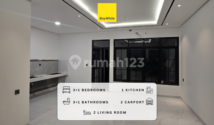 Rumah Minimalis Brand New Duren Sawit Dekat Tol Becakayu 2