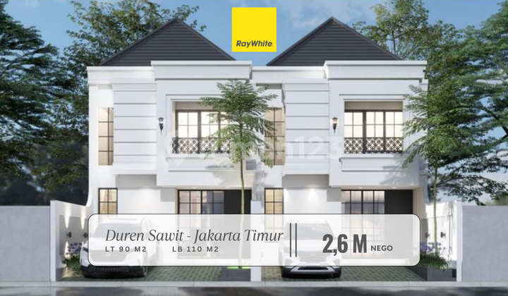 Rumah Minimalis Brand New Duren Sawit Dekat Tol Becakayu