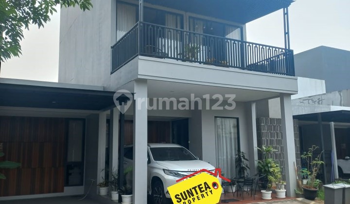 Rumah Mewah 2 Balkon Fully Furnished di Sektor 9 Bintaro Jaya
