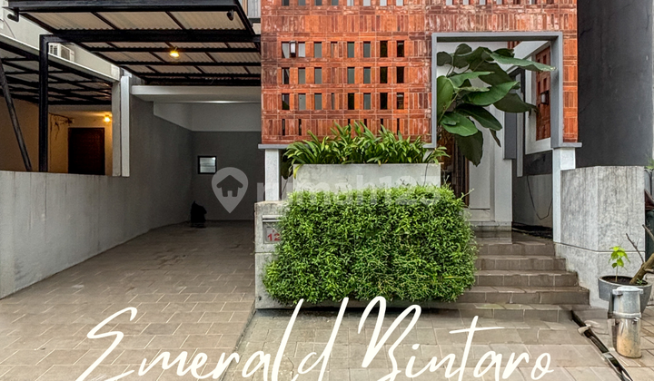 Best Price Emerald Bintaro-Full Renov Lt120 Lb144 | 2 Lantai | 4+1Kt | Dekat Masjid Ash Shaff, Tol, Rspi & Kuliner