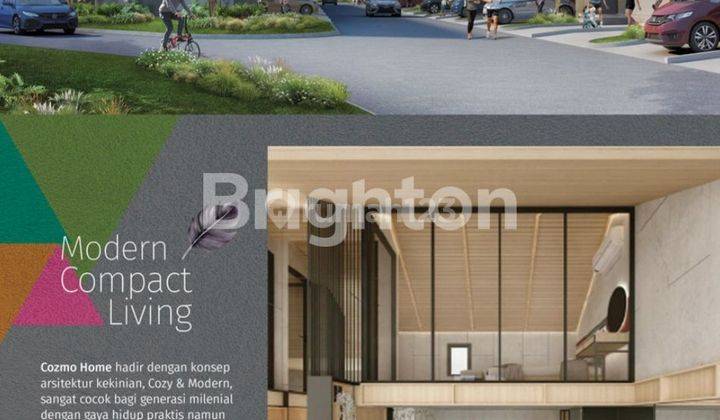 RUMAH HUNIAN 1½ LANTAI KONSEP MEZZANINE DI SRIMAYA RESIDENCE BEKASI - SUMMARECON GROUP  1