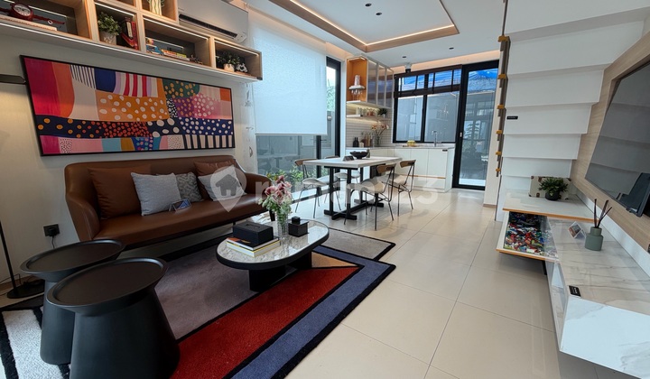 5Enses Silver Alpha Livin 2 Kamar 2 Lantai Ada Balcony