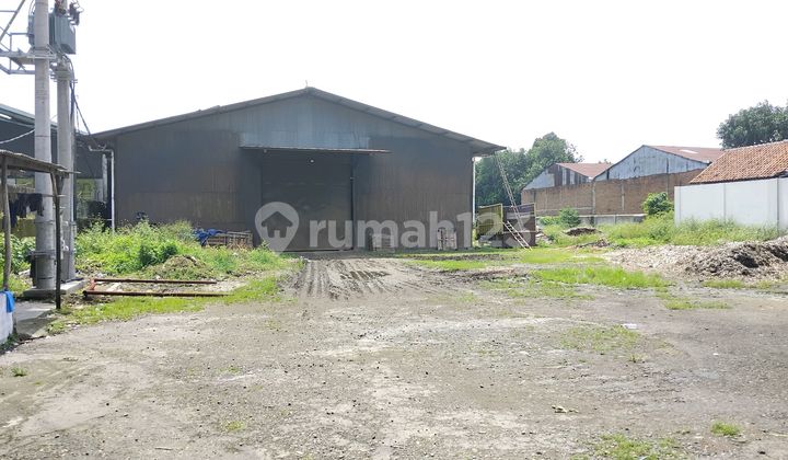 Dijual Tanah+gudang Mainroad