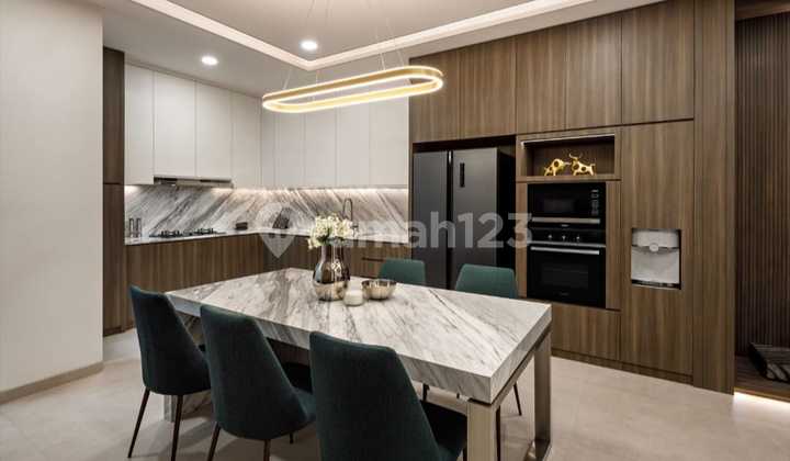 Dijual Rumah 2 Lantai Furniture Mewah di Cluster Monaco Gading Serpong Tangerang