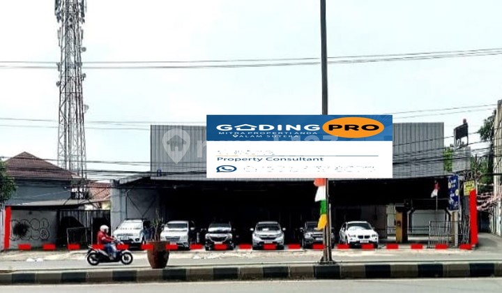 Bangunan Ex Showroom di Jl Raya Serpong ( jalan utama sangat ramai & strategis)