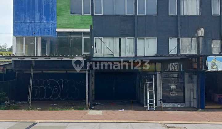 Ruko Gandeng Pinggir Jalan Raya Utama Ciater Raya Tangsel