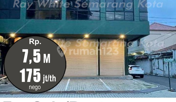 For sale, ready-to-use ruko in South Semarang melting area, ideal for a cafe. 2