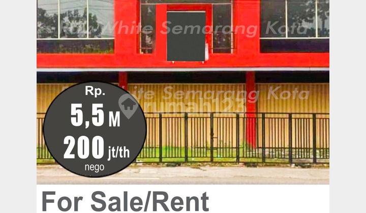 Ruko Dijual dan Disewakan Siap Pakai Strategis di Candisari A4089 2