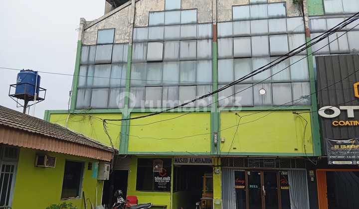 Ruko Gandeng 3 Lt & Tanah Strategis Pinggir Jalan Di Pondok Gede