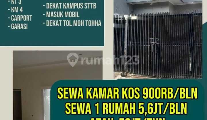 Murah!! Rumah Untuk Kos di Karasak Utara, Bandung