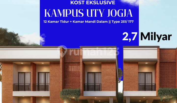 Dijual Kost Dekat Kampus UGM & UNY. Jambon Trihanggo Sleman Dijual Kost Dekat Kampus UGM & UNY. Jambon Trihanggo Sleman