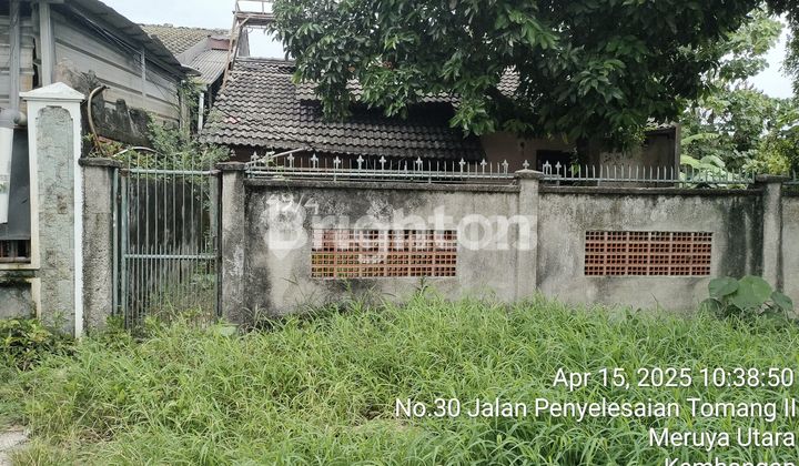 Jual tanah bonus rumah daerah Kav DKI Meruya Jakarta Barat