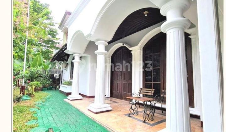 Serene and Spacious House, Many Rooms in Cipete Selatan, South Jakarta