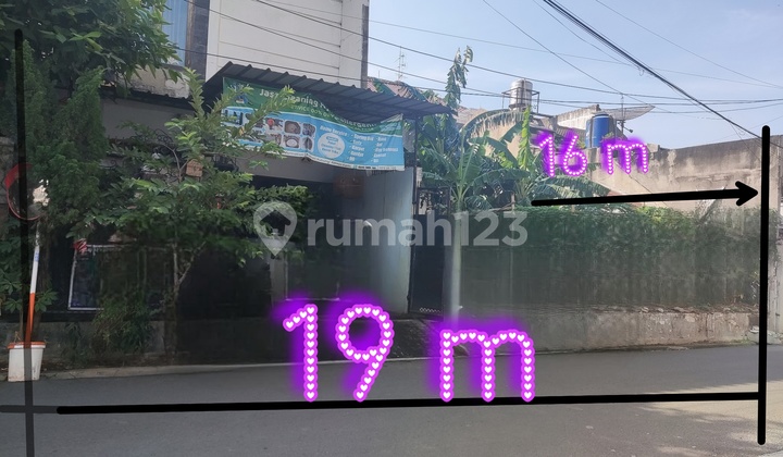 Dijual Rumah Kavling Luas di Area Cbd Puri Indah 2