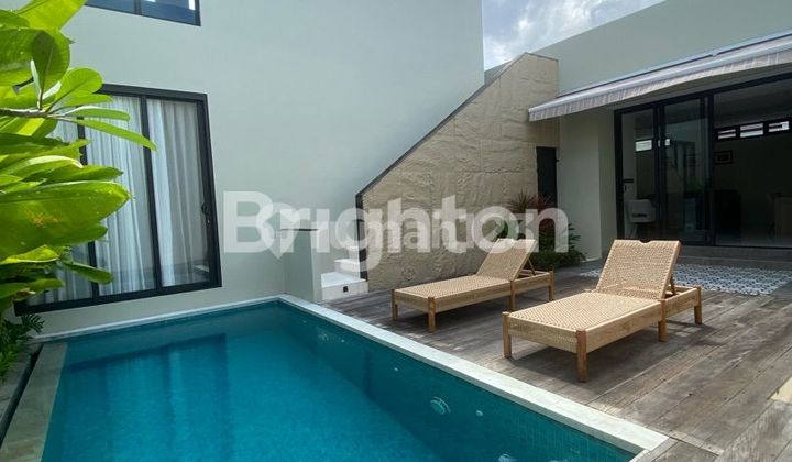 LONG TERM LEASE – 2 UNIT VILLA MODERN DI TIBUBENENG, CANGGU – 22 TAHUN