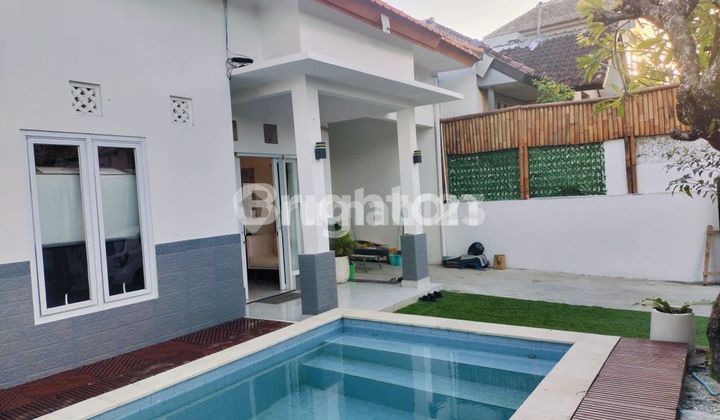 VILLA 3 KAMAR DENGAN KOLAM RENANG PRIBADI DI MUDING KEROBOKAN