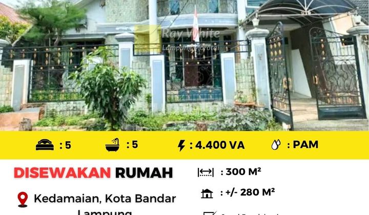 Semi Furnished Kedamaian Bandar Lampung Rumah ini disewkan 75 juta per tahun nego 2