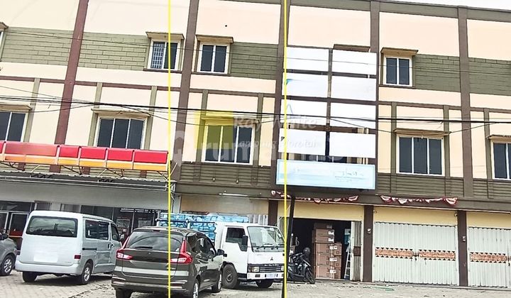 For Rent: 3-Story Shop House in Way Halim, Sukarame, Bandar Lampung, 80 Million Negotiable