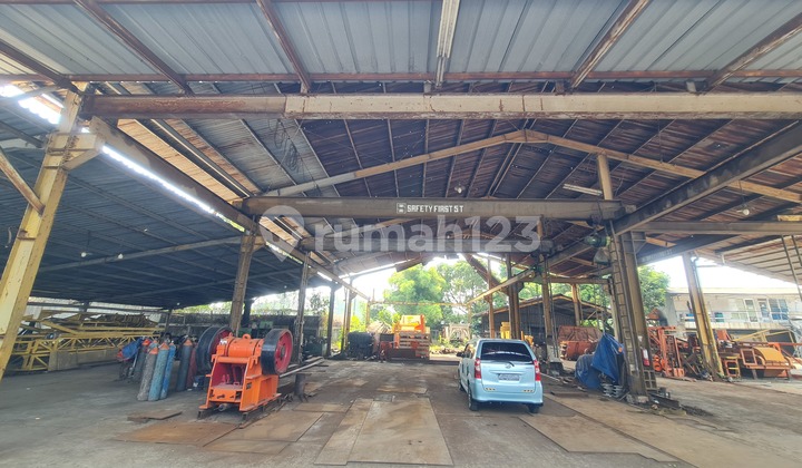 Dijual Cepat Gudang Strategis Akses Jalan Truck 20 Feet di Narogong - Bekasi ( Belakang Kota Wisata ) 