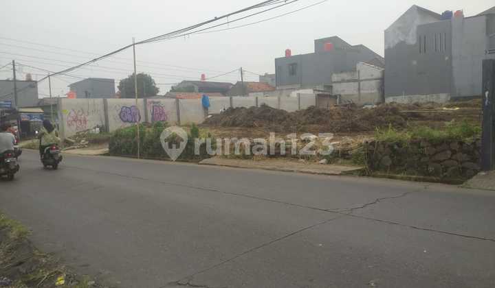 Land 888 M2 by the Road for Rent 130 Million in Jatiasih Bekasi.