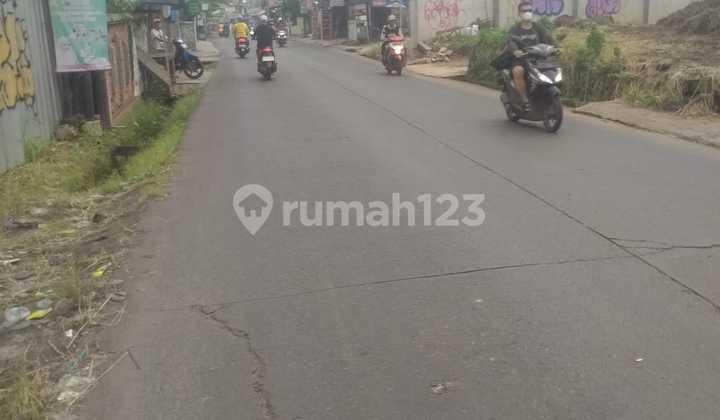 Land 888 M2 by the Road for Rent 130 Million in Jatiasih Bekasi.