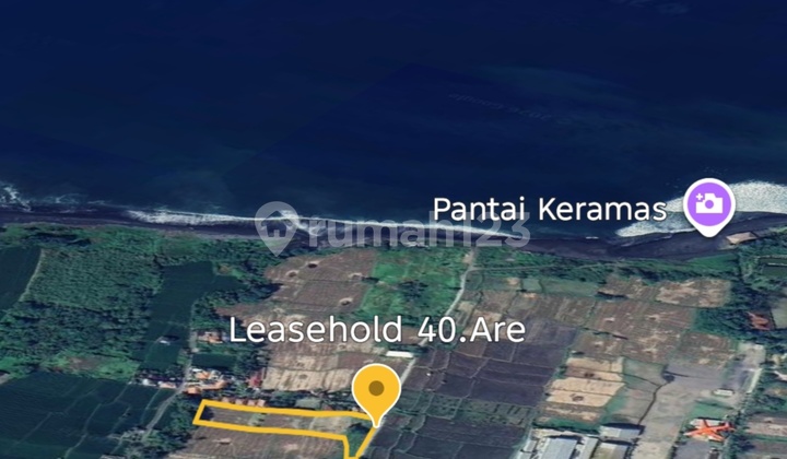 Leasehold Bro, Land Just 50 Meters To The Beach At Keramas Beach