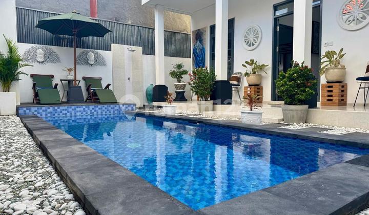 Ready To Escape In Bali, For Leasehold, A New Brand Villa At Kerobokan Seminyak Suit For It.