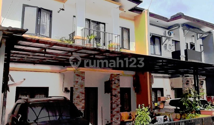 Rumah Modern 2 Lantai 2 Caport di Pondok Aren, Tangerang Selatan
