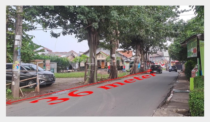 Spacious Land by a Busy Main Road in East Ciputat. Spacious Land by a Busy Main Road in East Ciputat.