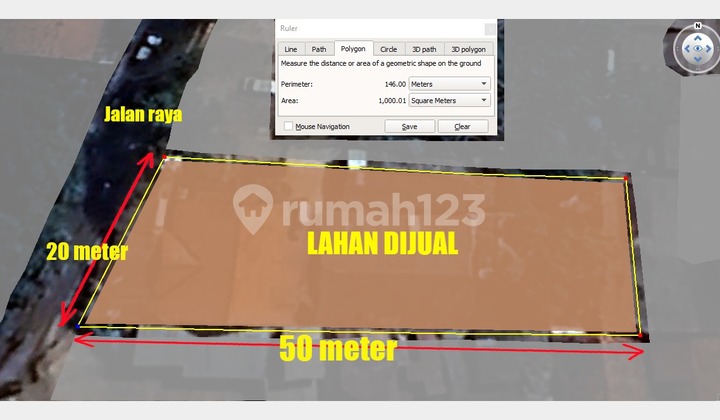 Tanah Pinggir Jalan Raya, Ciputat Timur Tangsel Tanah Pinggir Jalan Raya, Ciputat Timur Tangsel
