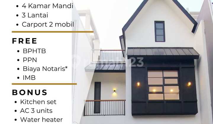 Rumah Brand New Hadap Selatan di Jagakarsa Jakarta Selatan